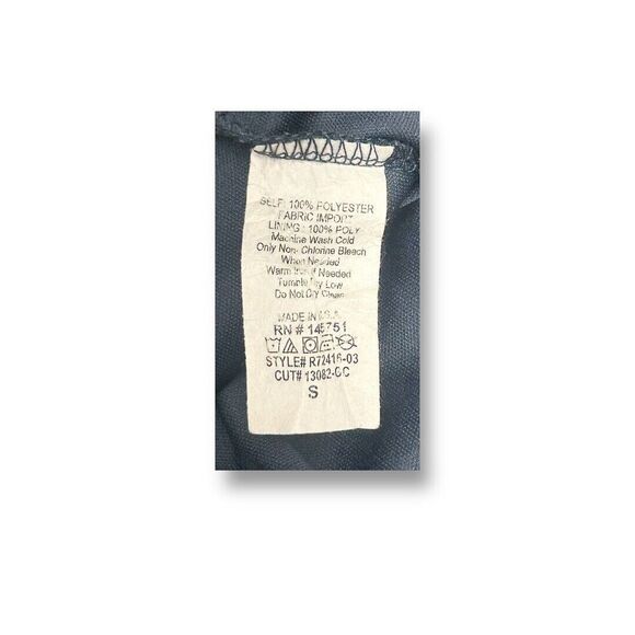 Altar’d State S Navy White Romper Cold Shoulder Floral Boho Festival Ruffle Hem - Picture 4 of 8